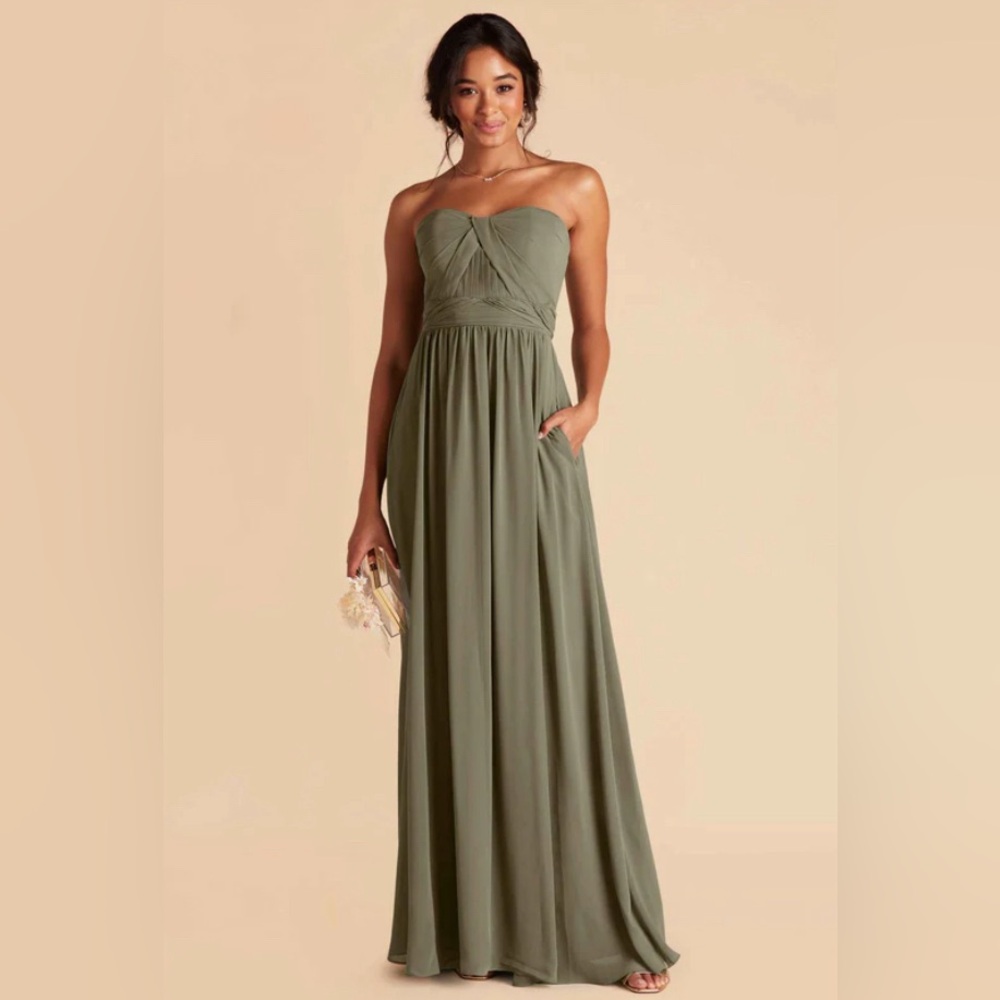 Birdy Grey Grace Convertible Dress in Sage Green Size Small
